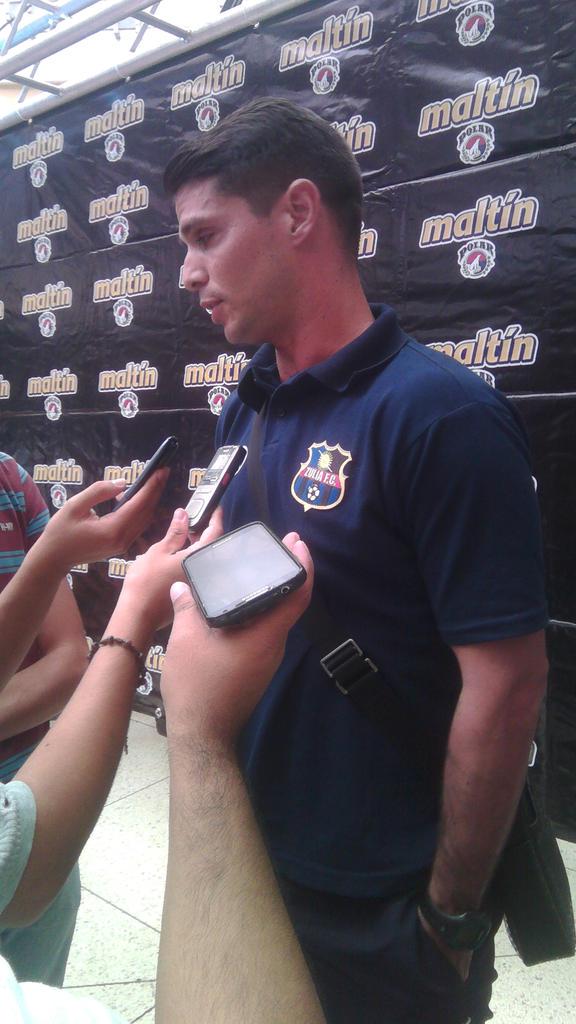 #ElClub | Nuestro capitán atiende a los medios de comunicación #VamosZulia #ElNuevoZulia