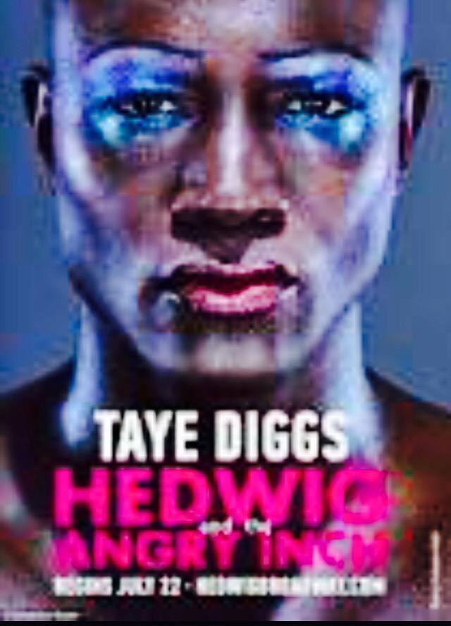 CharlieGreen999's tweet image. The genius of @TayeDiggs #HedwigOnBway this will be amazing !! #MikePotter #makeupartist #educate #inspire #mentor 💋💋