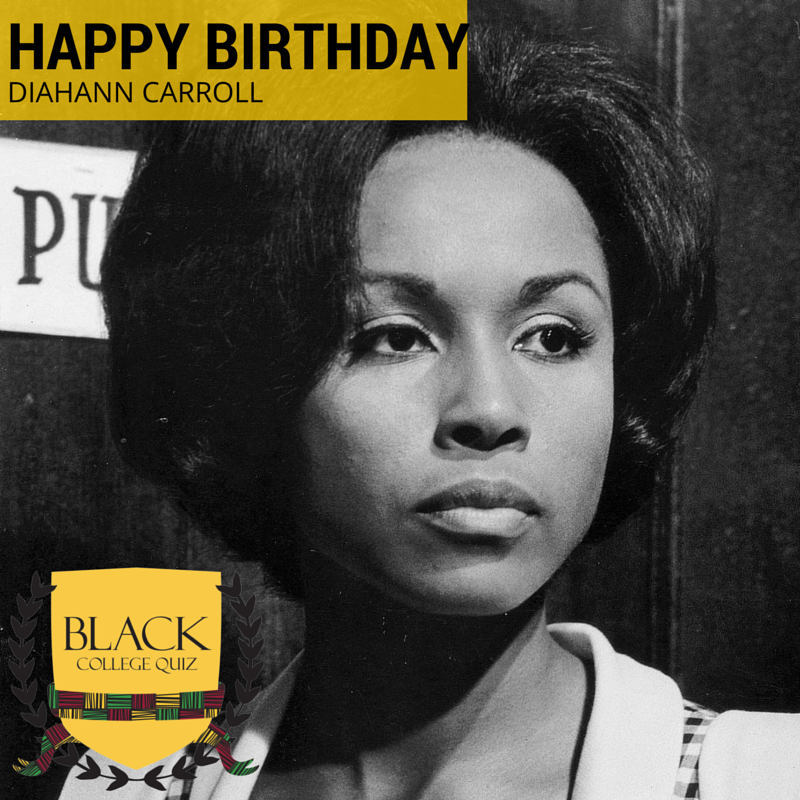 Happy Birthday Diahann Carroll! 