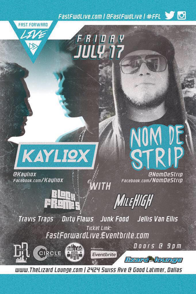 DallasEDMFamily's tweet photo. Who's coming out to @Lizard__Lounge tonight for @Kayliox and @NomDeStrip with me and @FastFwdLive @DallasRagers http://t.co/jLmxal5OuA
