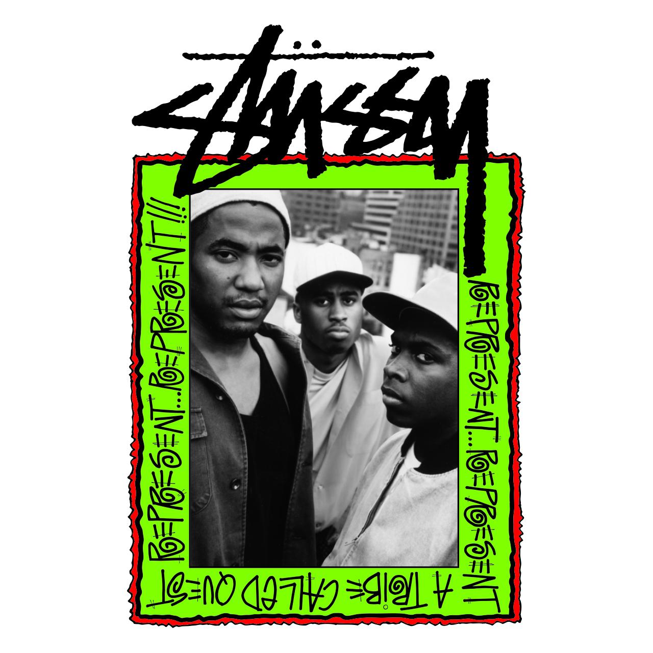 STUSSY◇×a tribe called quest/バケットハット/S/ゴアテックス