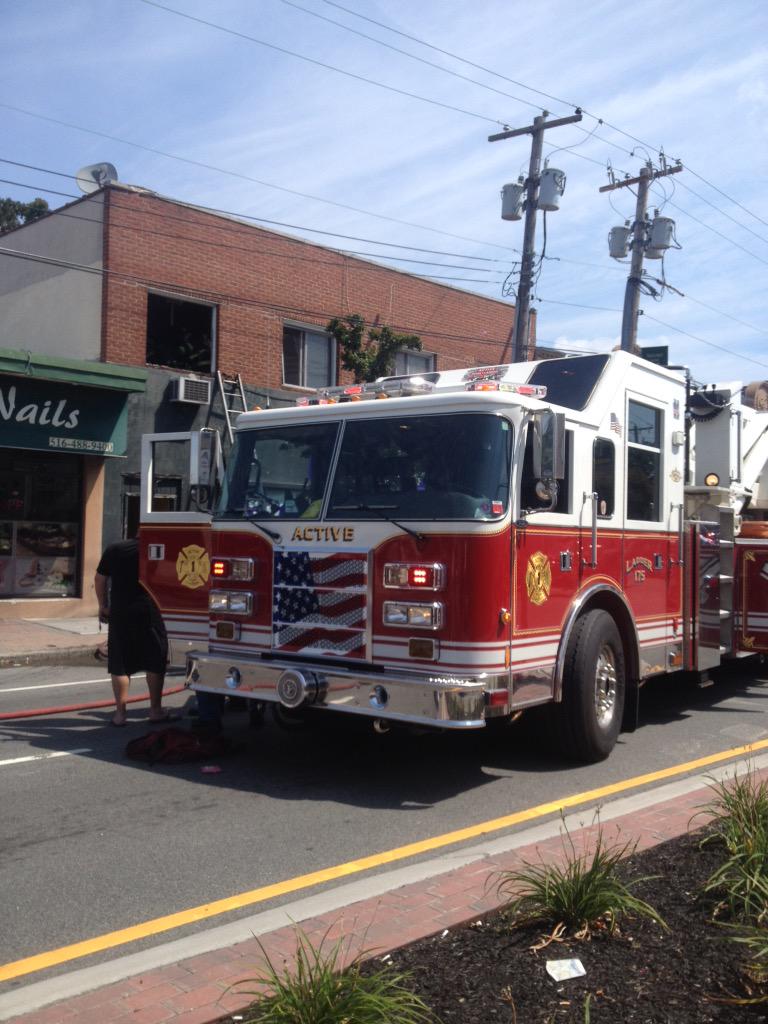 LongIslandBuff's tweet photo. NHP Working Fire http://t.co/iAKhtASzTV