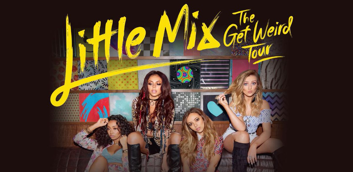 LittleMix's tweet photo. We are SO SO excited that we'll be going back on tour around the UK &amp; Ireland on The #GetWeirdTour from March 2016... http://t.co/kssx75VAQA