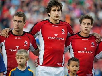 Jon Phelan avec le XV Canadien pour la Coupe des Nations du Pacifique contre le Japon à San José ce samedi 18 juillet