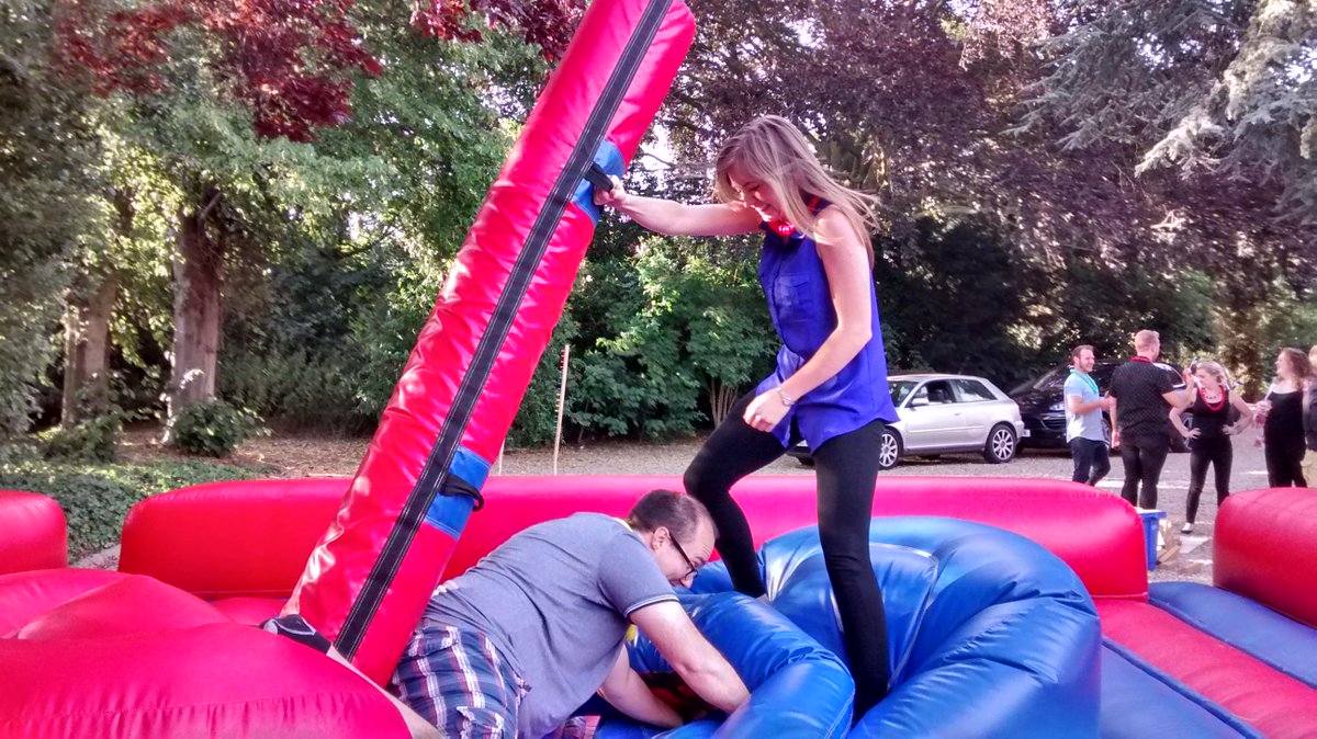 FocusAgencyUK's tweet image. Gladiators, are you ready?! Sorting out office politics in a different sort of arena? #summerparty #focusfun