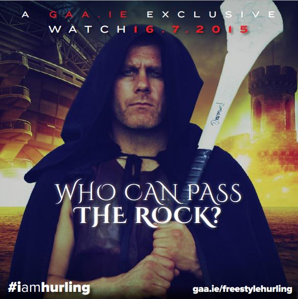 Watch our 2015 Freestyle Hurling video &amp; find out who passes 'The Rock' <a href="/dsully3/">Diarmuid O'Sullivan</a> » gaa.ie/0dc396 #iamhurling