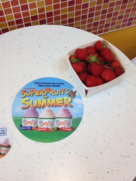 Top your yogurt with fresh maritime strawberries!!