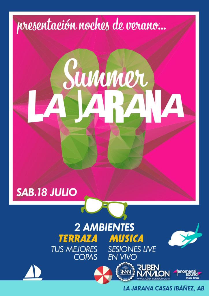 Mañana nos vemos en LA JARANA #BuenRollito
