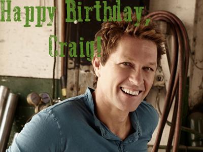 Craig Morgan, we hope you have a happy birthday today too! 