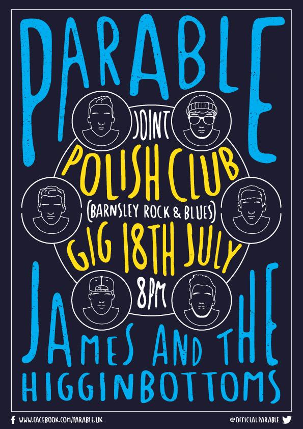 OfficialParable's tweet image. Tomorrow! With what could be our last gig in some time make sure you come join us 18th July @BnslyRockBlues