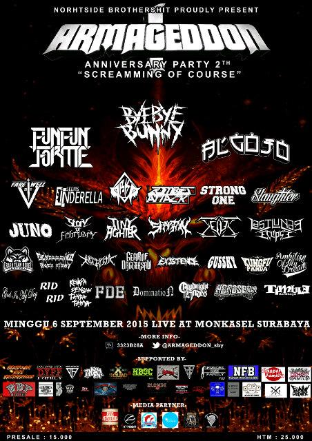 @BYEBYEBUNNY_13 <a href="/officialFFFM/">FUN FUN FOR ME</a> @Algojo_NCHC <a href="/Farewell_SBY/">Farewell Metalcore</a> <a href="/SC_PHC/">Seems Cinderella</a> @DBKDOfficialSby @ZAS_official <a href="/JUNO_sby/">JUNO</a>