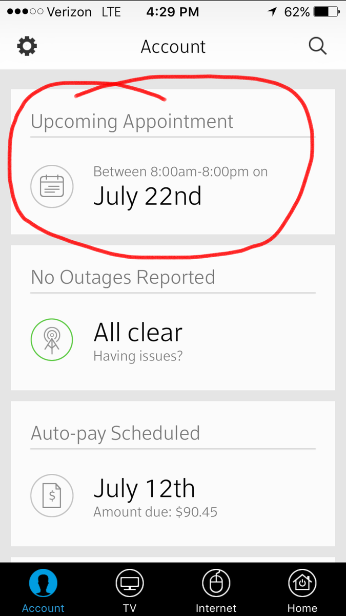 GusAZapata's tweet image. @comcastcares Does it come with a 12 hrs waiting window? #XFINITYFAILS #COMCASTFAILS