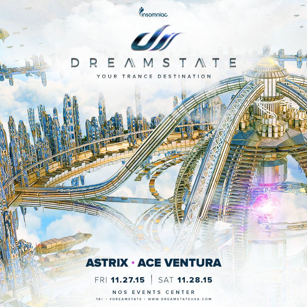 DreamstateUSA's tweet photo. Some of Israel's most prominent producers, @AstrixOfficial and #AceVentura (@Schatsi) bring psytrance to #Dreamstate! http://t.co/uxbokyNrAW