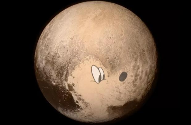 Tem um Pluto em Plutão!! pdd.io/1CJp5pg