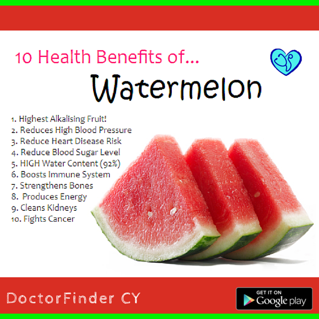 DoctorFinderCY's tweet photo. Watermelon
The best thing to eat in the summer!
#watermelon #healthy #benefits #summer #Cyprus #dfcy http://t.co/Rcjirr3UNf