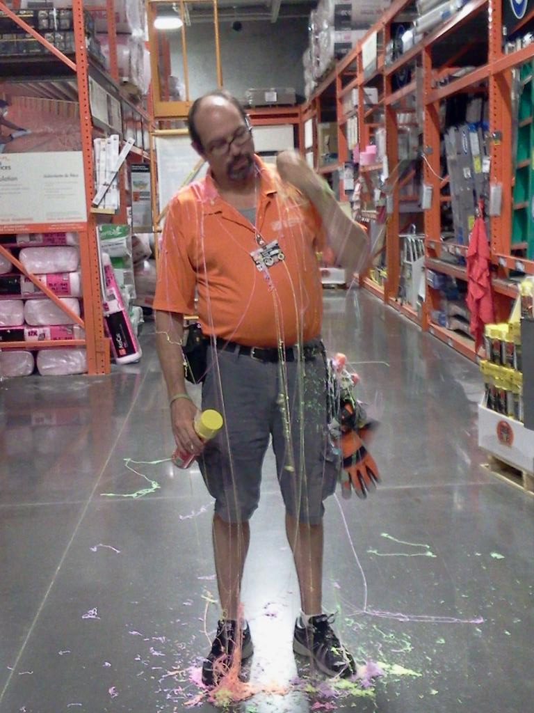 Last day at Depot. You will be missed Carl. Thanks for all you did!