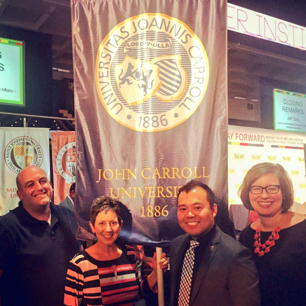 LordCarreon's tweet photo. Incredibly #honored to have represented @JohnCarrollU on the #jaspa5 Program Committee these last 2.5 years @jesuitsa http://t.co/MiYaC9mEsC