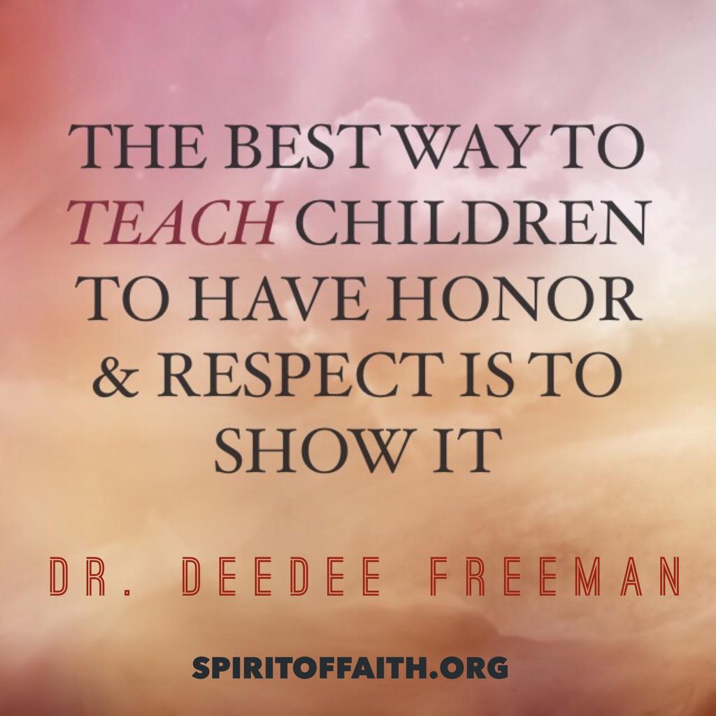 DrDeeDeeFreeman's tweet image. #parenting #familyflow #family #respect #love