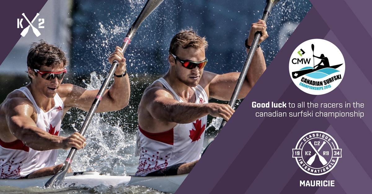 Good Luck Guys, hope to see you in the first ever K-2 race in the history of the Classique