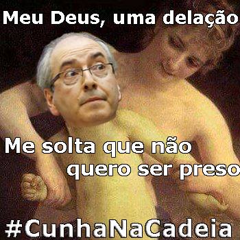 Um dia difícil na vida do <a href="/DepEduardoCunha/">Eduardo Cunha</a> #CunhaNaCadeia
