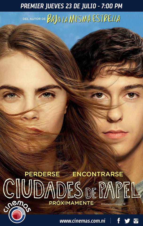 CinemasNic's tweet photo. ¡Tenemos premier especial de #CiudadesDePapel en Cinemas Galerías con @VOSTV!

¿Quien quiere ir? http://t.co/N110z0KBK7