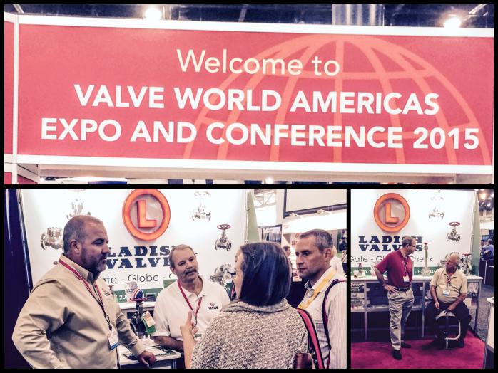 LadishValves's tweet photo. Catching our breath after a great two days at Valve World 2015!  Thanks @VWEAmericas for a great expo!  #VWAM2015 http://t.co/dxi3joQblB