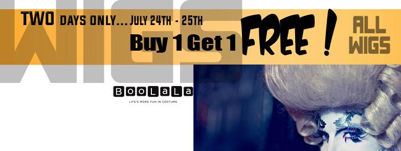 Spread the word! #BOGO sale on all our wigs next weekend! <a href="/lower_lonsdale/">Lower Lonsdale</a> <a href="/nvchamber/">NV Chamber</a> @NVArtsCouncil <a href="/IRLEvents/">IRL Events</a>