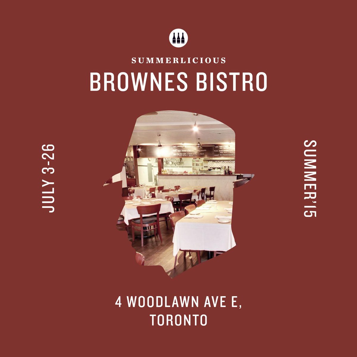 areyouhandsome's tweet photo. #BrownesBistro, #Summerlicious, #HandsomeBrut: an awesome way to enjoy some contemporary French! http://t.co/J6oYOcsfTG