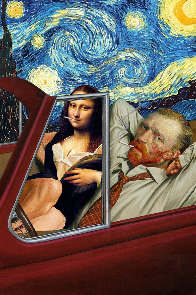GiuseppeTurrisi's tweet photo. Have a nice #weekend 🎆
(Starry Night by #BarryKite )
#ArtePerLArte #Friday #ArtOfSmiling #Gioconda #VanGogh http://t.co/mcWJwloOdL