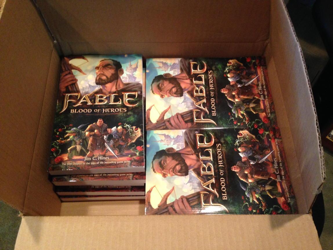 Fable Author Copies