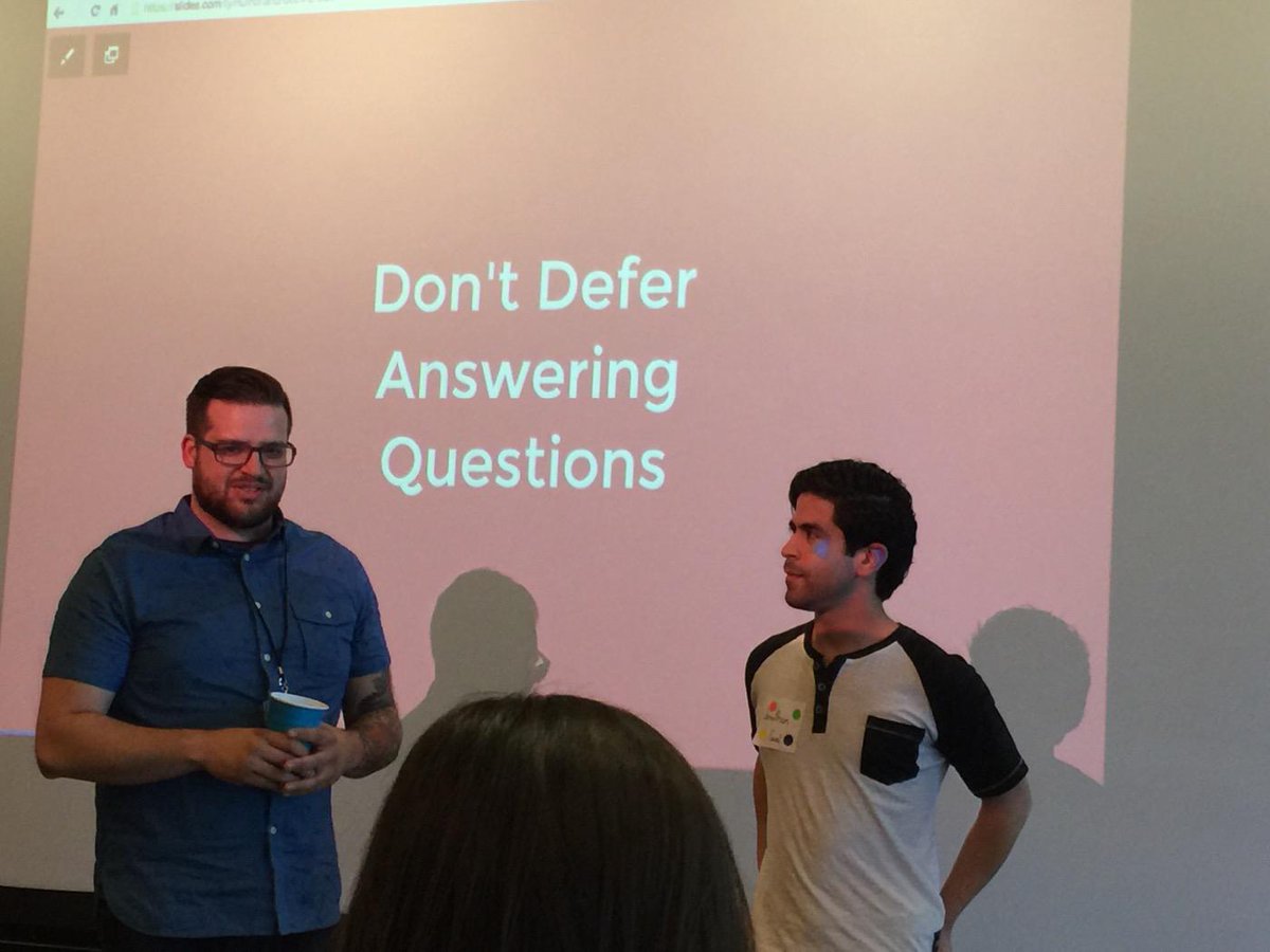 Speaking 301: call on questions, call vols and they do the talking for you! #triconf <a href="/tymulholland/">Ty Mulholland</a> @Mike_Speegle