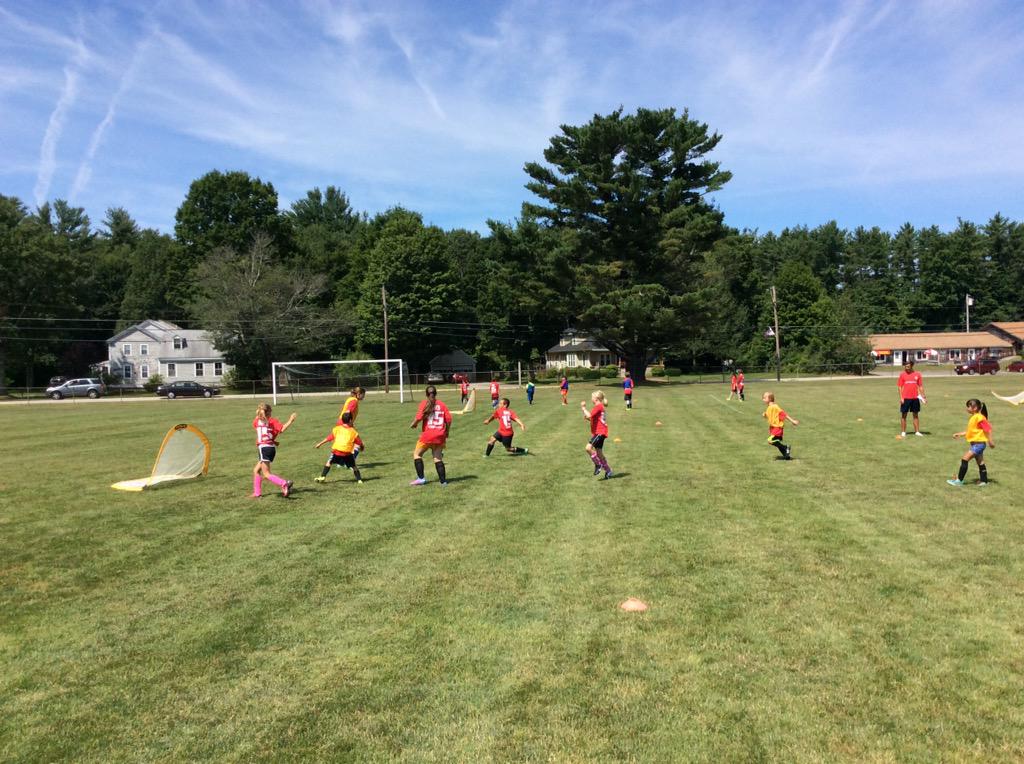 YEScoachgaffney's tweet photo. Well done to all our campers today. Lots of fun had during our soccer Olympics and 'Soak The Coach'. #YES2015 http://t.co/HG59drCG5S