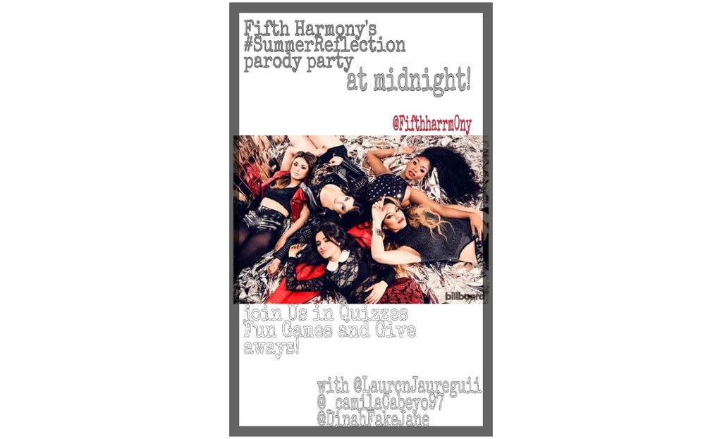 Join Our #SummerReflection Party On The Main Account! at Midnight w/ me <a href="/_camiIacabeyo97/">camEEla cabeYO</a> &amp; <a href="/DinahFakeJane/">Dinah Jane Hansen</a>