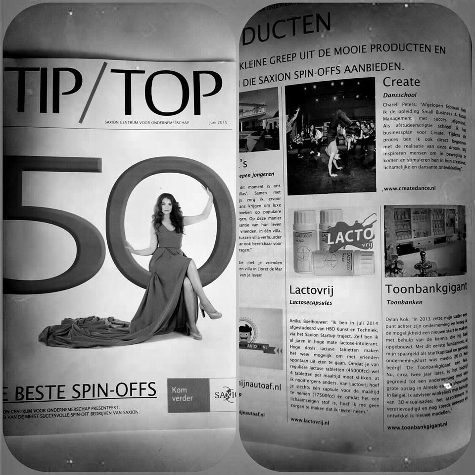createdeventer's tweet photo. Yeah! Create staat in Tip Top 50 magazine! #urban #dansschool #Deventer http://t.co/hBT6nFLDjE