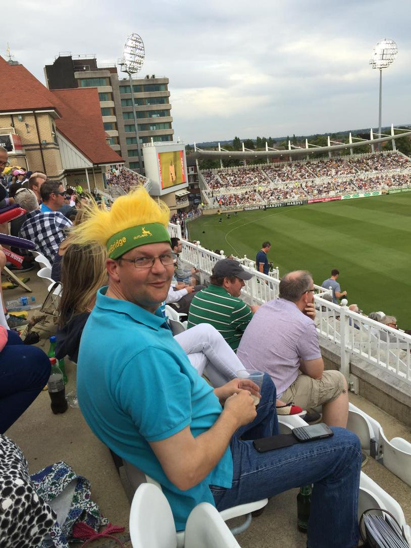 Chinehousevets's tweet photo. Unwinding at Trent Bridge http://t.co/Nzs4UWely2