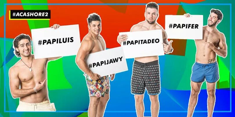 Acapulco__Shore's tweet photo. ¿quién es tu #PapiAcaShore? 💦💦💦💦 #AcaShore2 ¿#PapiLuis, #PapiTadeo, #PapiFer, #PapiJawy? http://t.co/bKoFHXtNPs