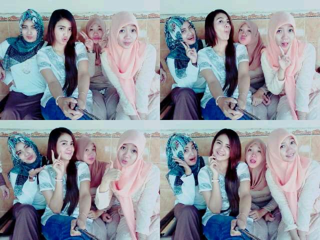 dek_line's tweet photo. Niih narcis" bareng mereka... http://t.co/ZQjqGcgVVs