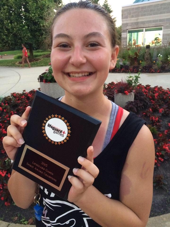 jayciedido's tweet photo. Straight cheesin' w/ the spirit award🎉 #GuardGames http://t.co/MRRCX24PLG