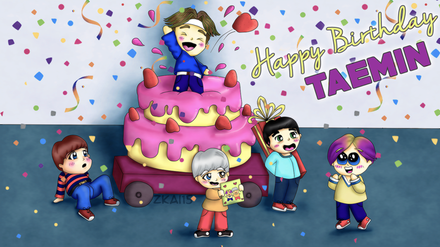 I thank god so greatly for blessing the world 23 years ago by creating Lee Taemin. Happy Bday baby  