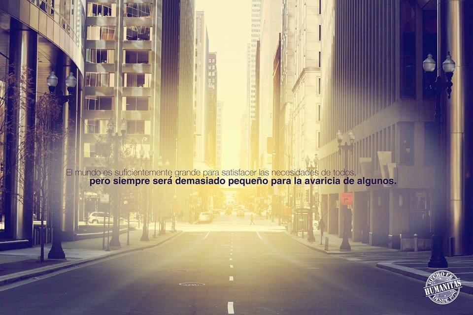 UHumanitas's tweet photo. ¡No caigas en la avaricia! #SoyHumanitas http://t.co/CnQJyBYYAm
