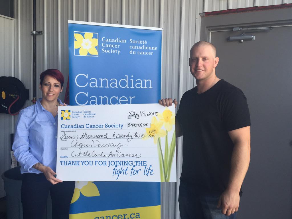 HeatOilfield's tweet photo. Congrats goes out to Carter Barron and the heat team for raising $7072.05 @CancerSocietyGP http://t.co/a8IQCPbdT3