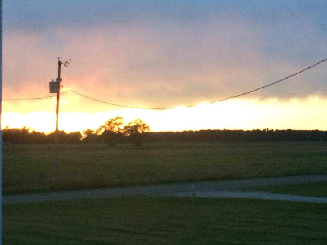 BeachyC's tweet image. Indiana evening