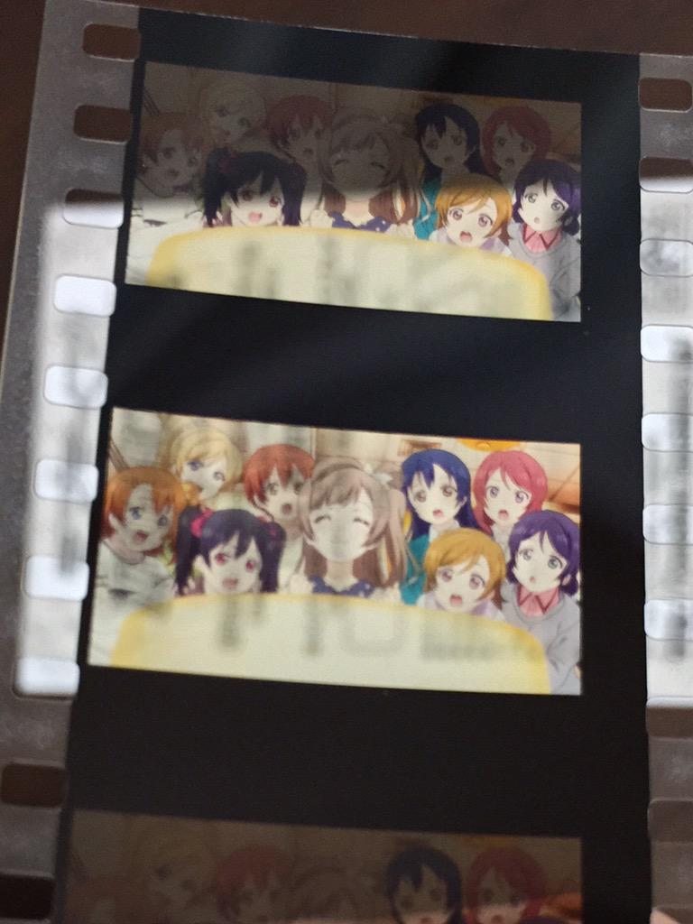 うら ラブライブ5週目フィルム M S全員写ってるチーズケーキのシーンでした Http T Co Fnfnuda7 Twitter