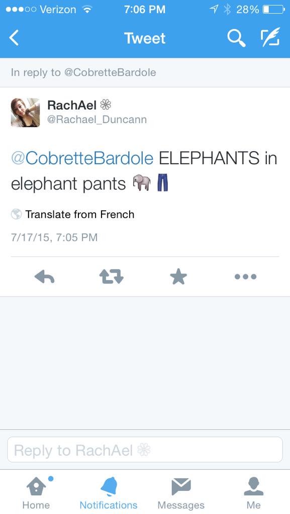 CobretteSinkIn's tweet image. @Rachael_Duncann apparently thats french? #languageHelp