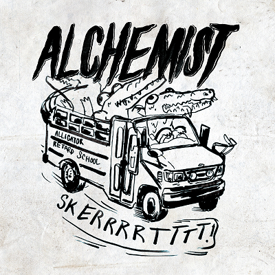 The Alchemist "Retarded Alligator Beats" Album werepthatwest.com/2015/07/album-… #RetardedAlligatorBeats