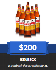 NAIRESdely's tweet photo. Queres tomar cerveza y no tenes envases? Esta es la promo para vos! DESCARTABLES! http://t.co/2jqrFDT4SI