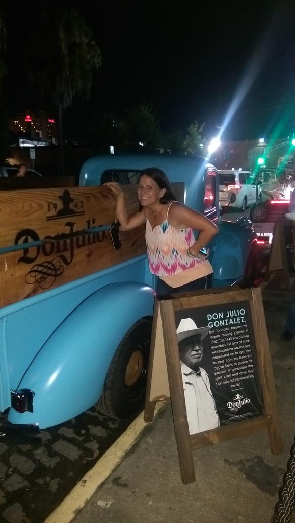 Mmfalati2's tweet photo. Marilyn and her new ride! http://t.co/SVXXP414Yg
