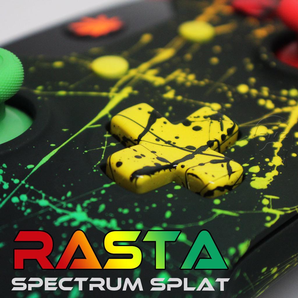 ProModz's tweet image. #Rasta splat! EYYYY MON! 
That #Rasta splat is now available on ProModz.com !