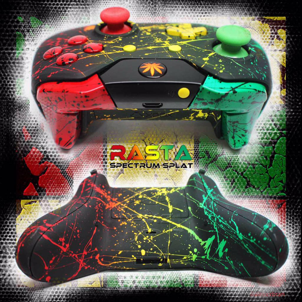 ProModz's tweet image. #Rasta splat! EYYYY MON! 
That #Rasta splat is now available on ProModz.com !