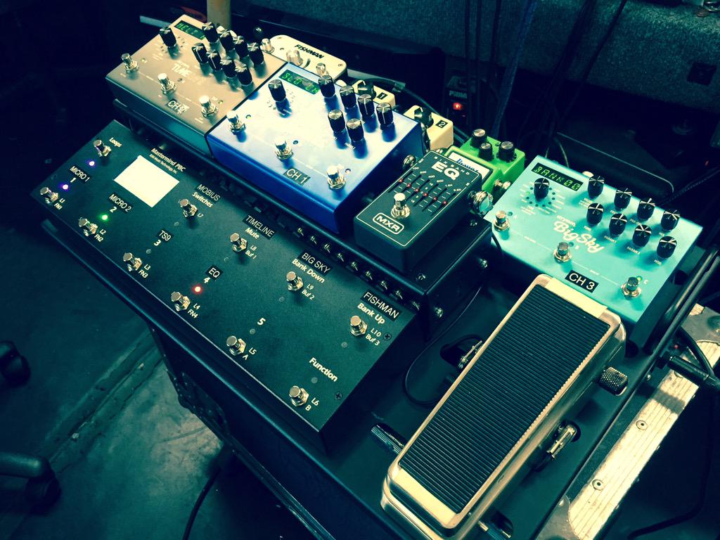 aombandofficial's tweet photo. New live board. Thanks to the awesome Dave Friedman @racksystems @ToneMerchantsCA @JHWYMAN @JWFRINGE http://t.co/AQmz2kGVat